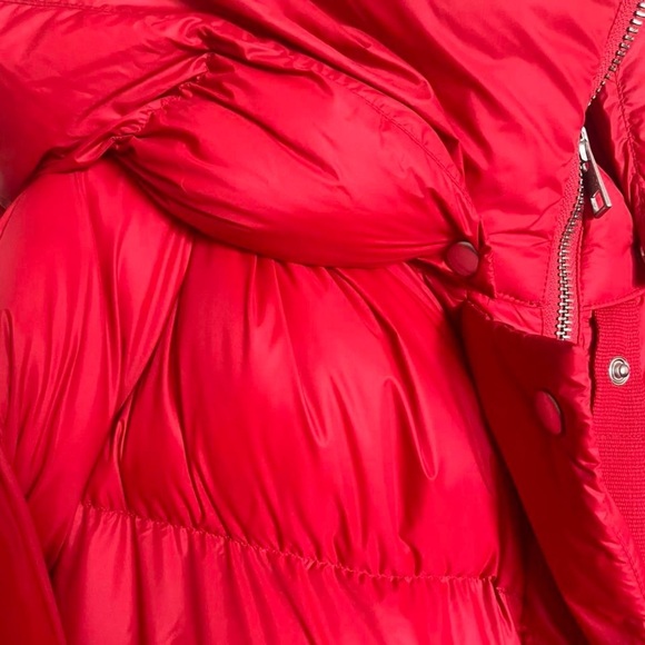 Banana Republic Women's Red Puffer Jacket - Picture 6 of 6